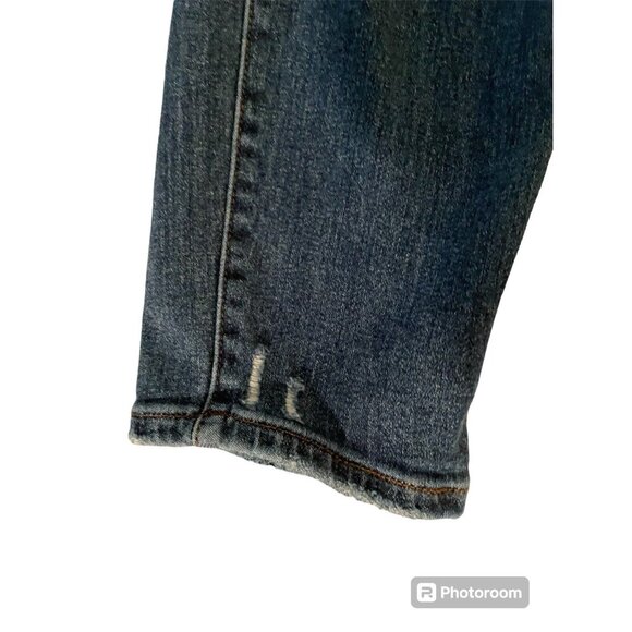 Risen Jeans Women High Rise Distressed Skinny Style #XRDP1209 Washed Denim 1XL - Picture 8 of 9